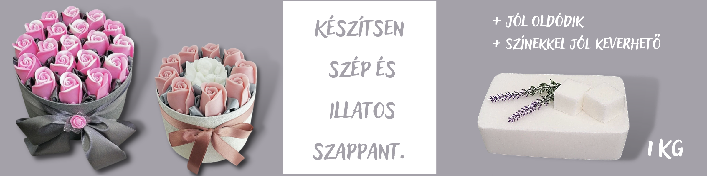 Výrobky z mydlovej hmoty sú voňavé a krásne(4)